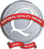 National Quality Award Silver logo